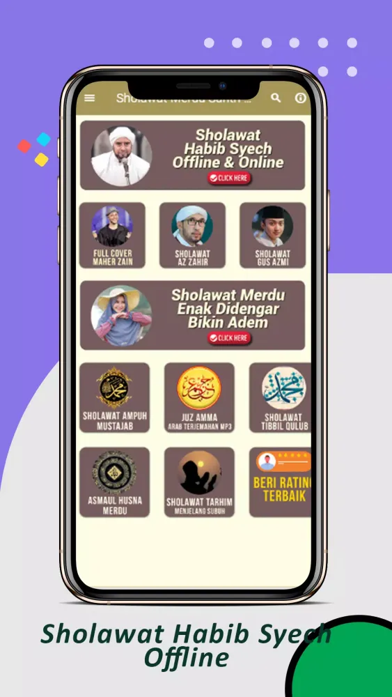 Sholawat Habib Syech Offline স্ক্রিনশট