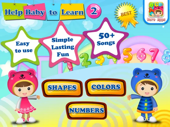 Baby ABC Numbers Math Nursery iPad  स्क्रीनशॉट