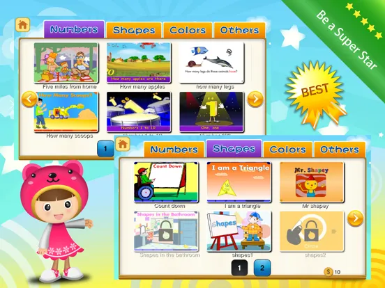 Baby ABC Numbers Math Nursery iPad  स्क्रीनशॉट