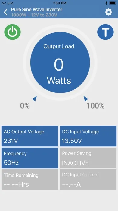Captures d'écran de Smart Inverter