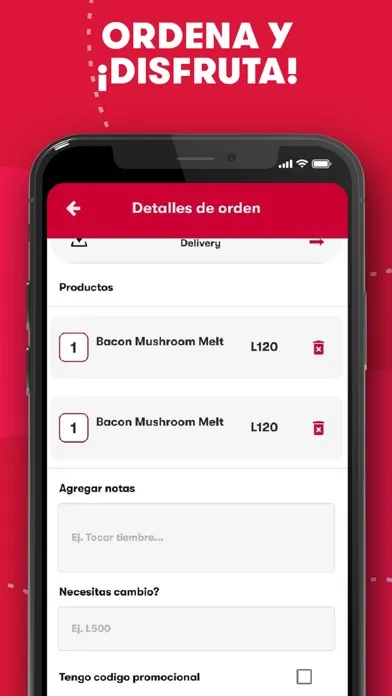 Wendy's Honduras スクリーンショット