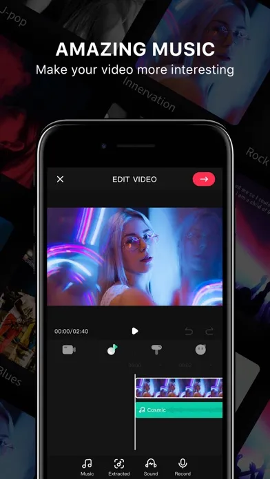 Video Editor . Screenshots