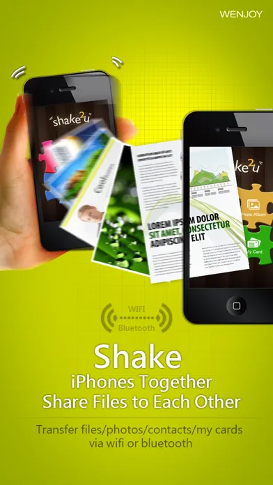 shake2u lite - transfer files スクリーンショット