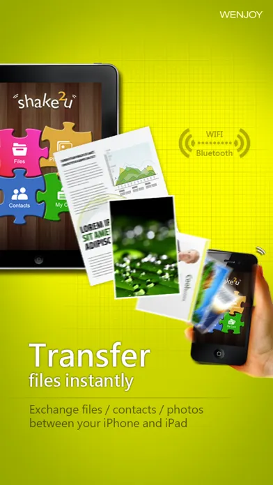 shake2u lite - transfer files スクリーンショット