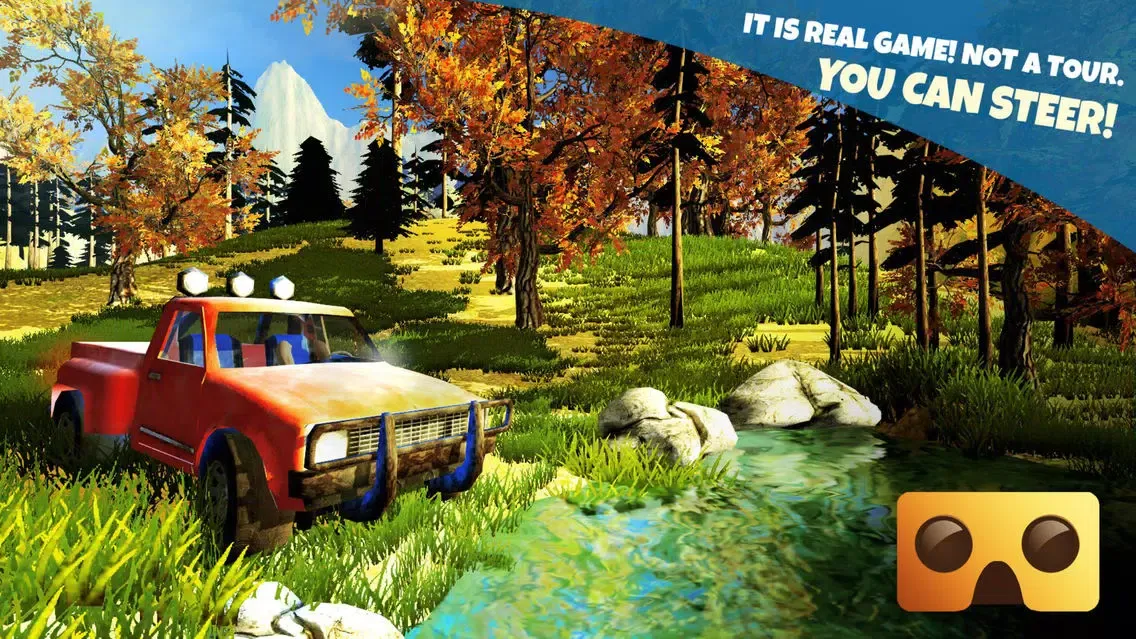 Off-Road Virtual Reality Game : VR Game For Google Cardboard স্ক্রিনশট