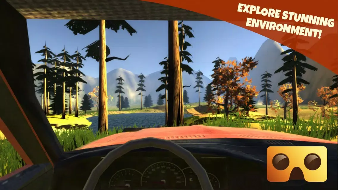Off-Road Virtual Reality Game : VR Game For Google Cardboard স্ক্রিনশট