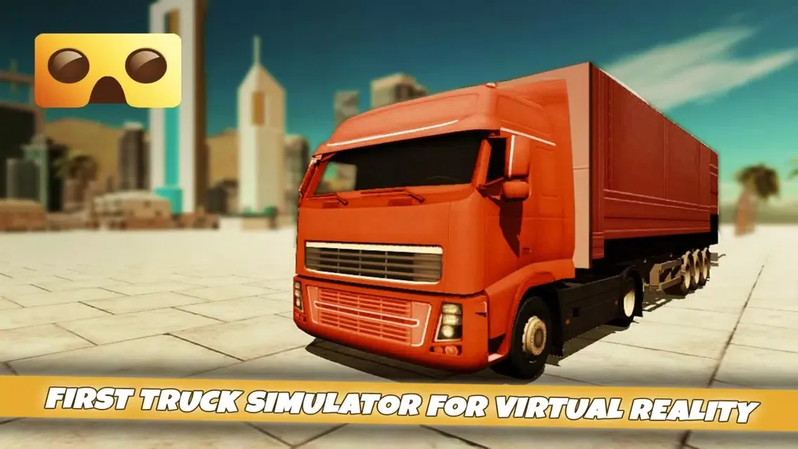 Capturas de pantalla de VR Truck Simulator : VR Game for Google Cardboard