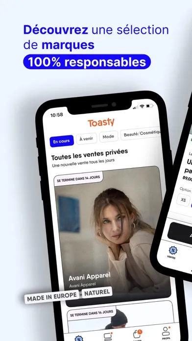 تصاویر Toasty: shopping responsable