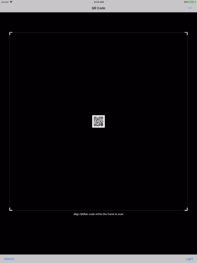 QR Code Reader & QR Creator iPad  Ekran Görüntüleri