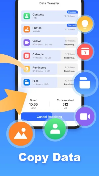 Capturas de tela do Phone Clone - Smart Switch