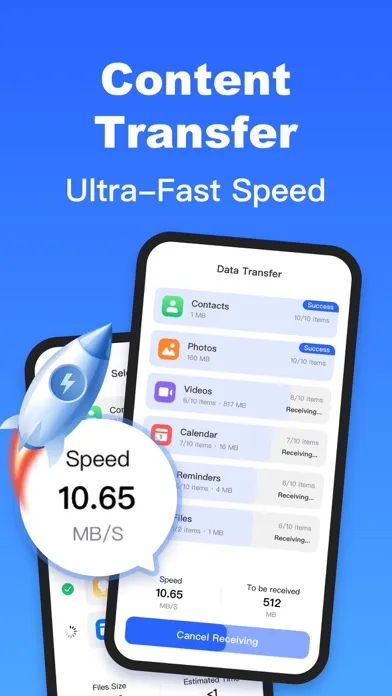 Capturas de tela do Phone Clone - Smart Switch