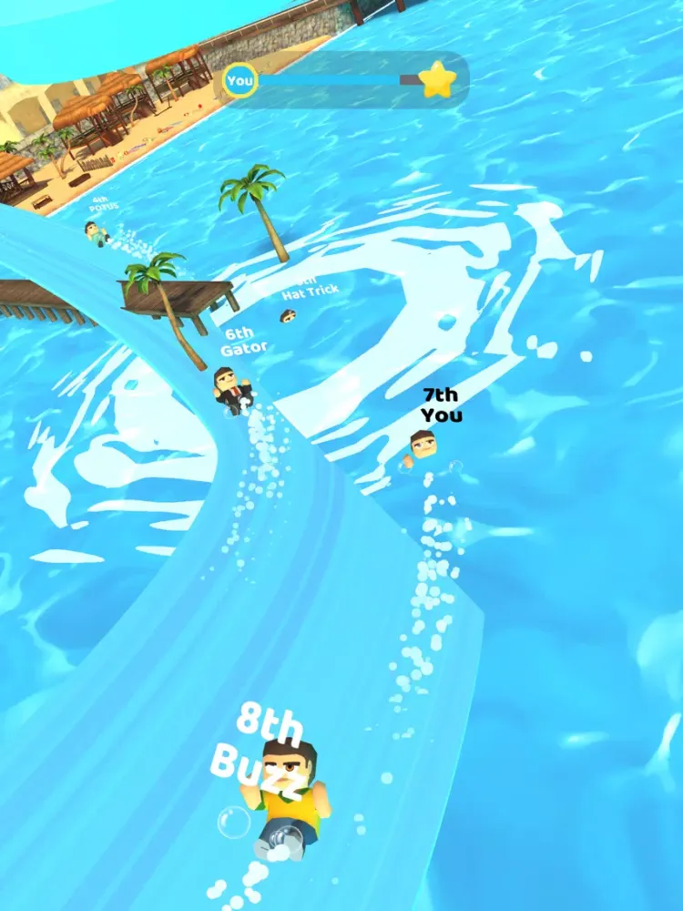 Aquapark Race 3D iPad  स्क्रीनशॉट