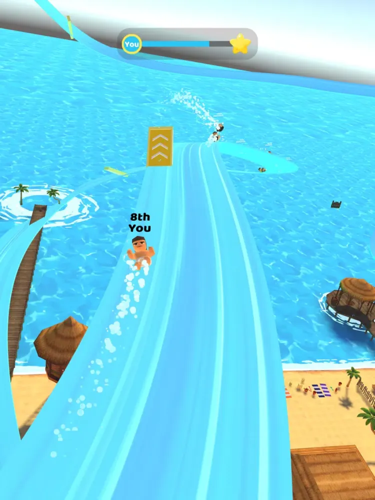 Aquapark Race 3D iPad  स्क्रीनशॉट