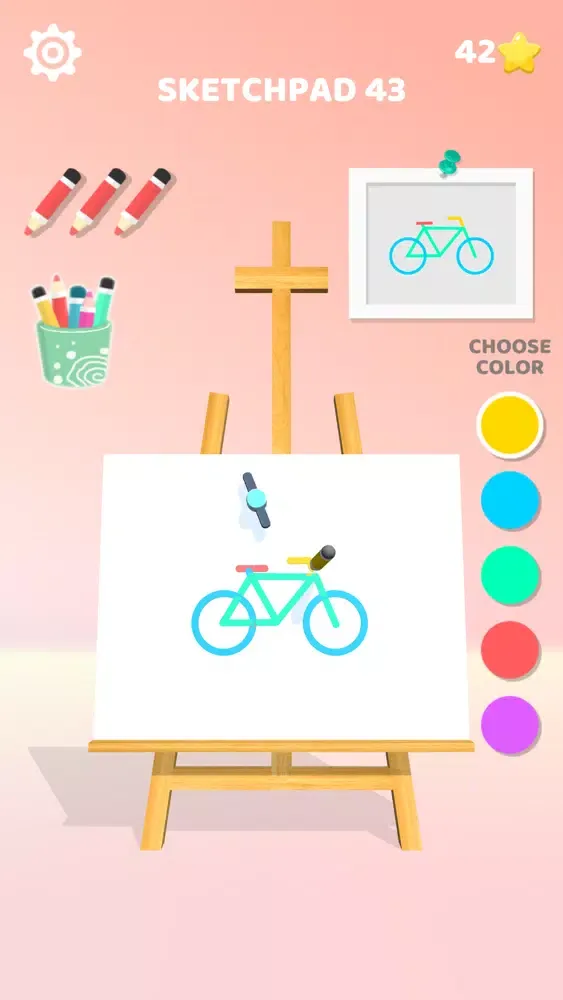 ภาพหน้าจอของ Color Drawing 3D