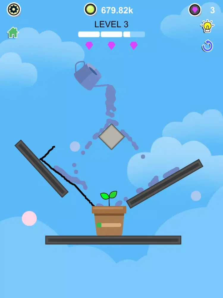 Water The Flower! iPad 应用截图