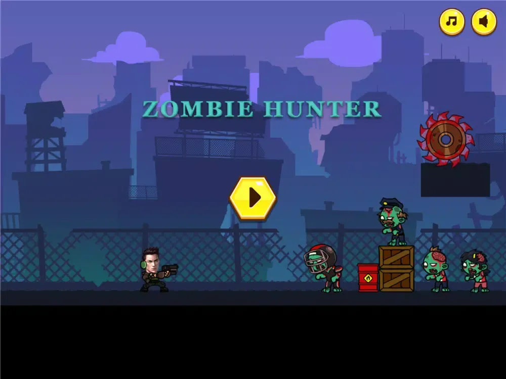 Zombie Hunter-doomsday iPad  স্ক্রিনশট