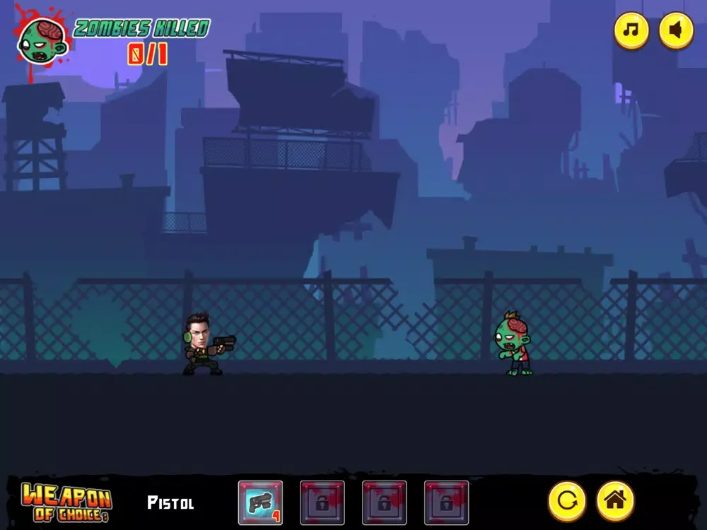 Zombie Hunter-doomsday iPad  স্ক্রিনশট