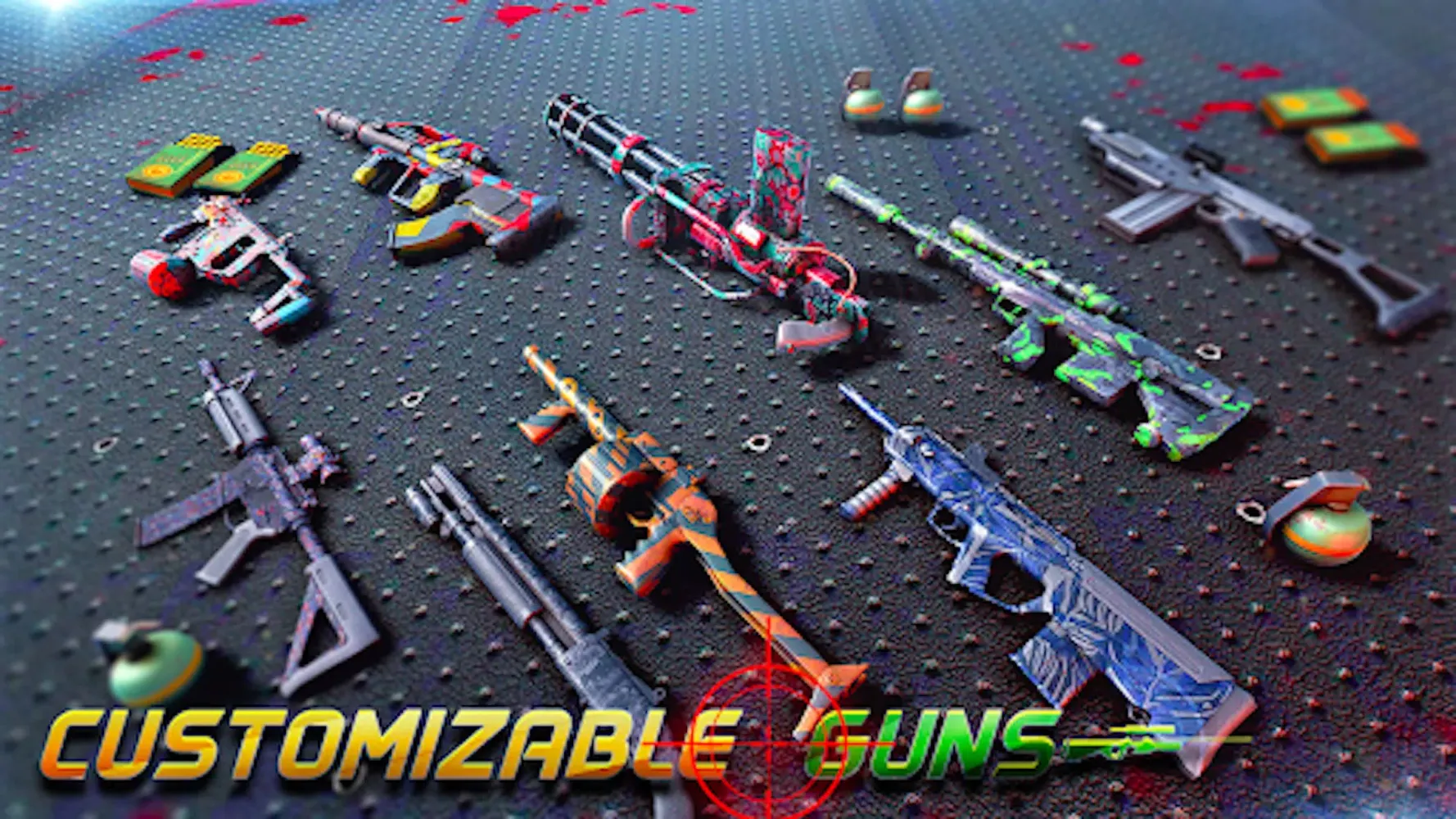 Скриншоты FPS Battle Royale