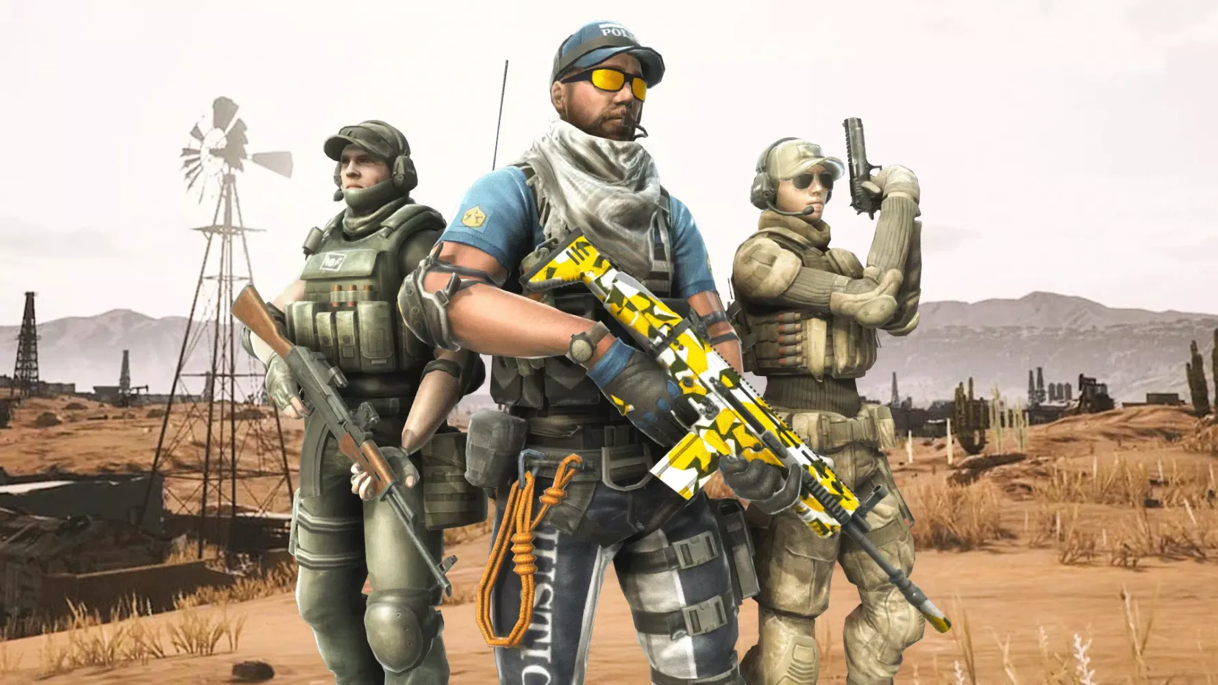 Скриншоты FPS Battle Royale