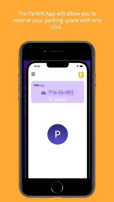 ParkIN App Screenshots