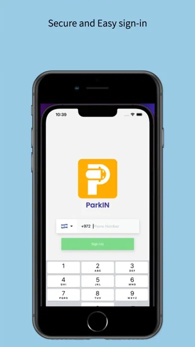 ParkIN App Screenshots