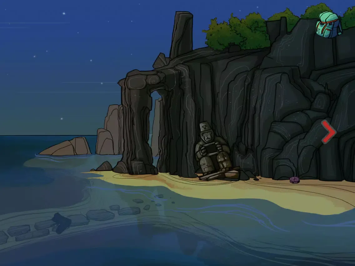 Capturas de tela do The Monkey Pit Island - Lite iPad 