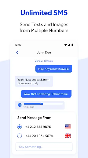 WePhone: WiFi Phone Call &Text應用截圖