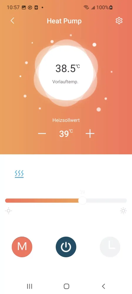 Wepit Heat Pump Screenshots