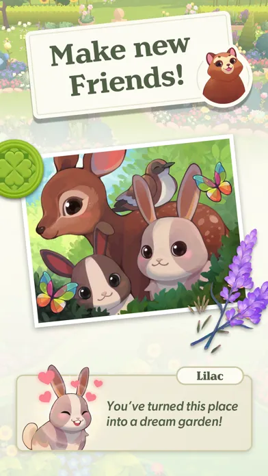 Captures d'écran de Garden Tails: Match and Grow