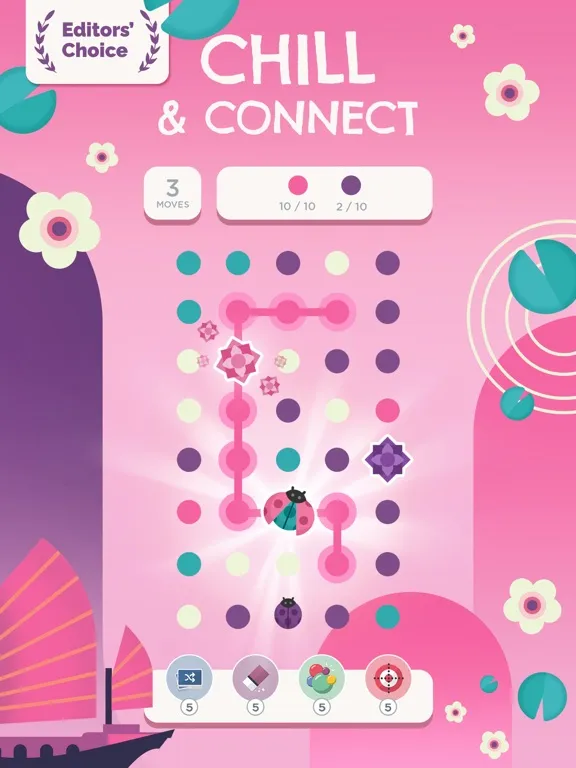 Tangkapan skrin Two Dots: Brain Puzzle Games iPad 