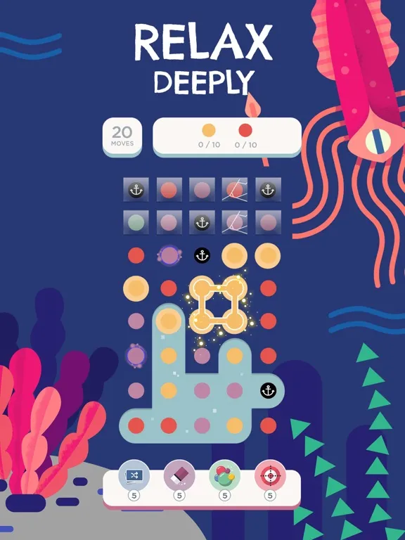 Tangkapan skrin Two Dots: Brain Puzzle Games iPad 