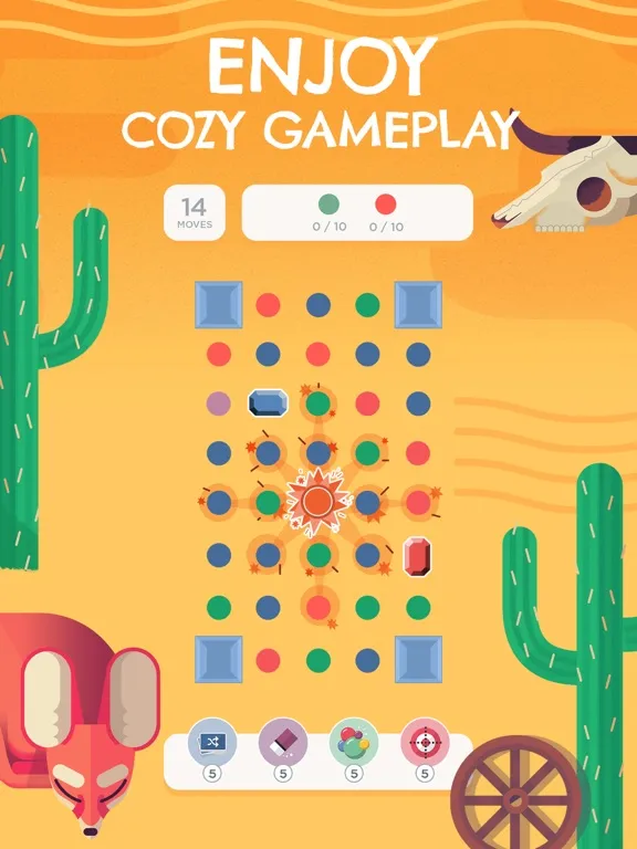 Tangkapan skrin Two Dots: Brain Puzzle Games iPad 