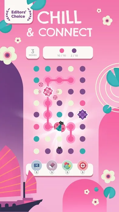 Tangkapan skrin Two Dots: Brain Puzzle Games