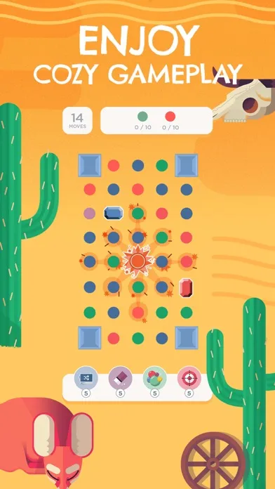 Tangkapan skrin Two Dots: Brain Puzzle Games