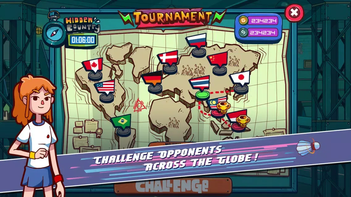 Capturas de pantalla de Super Stick Badminton