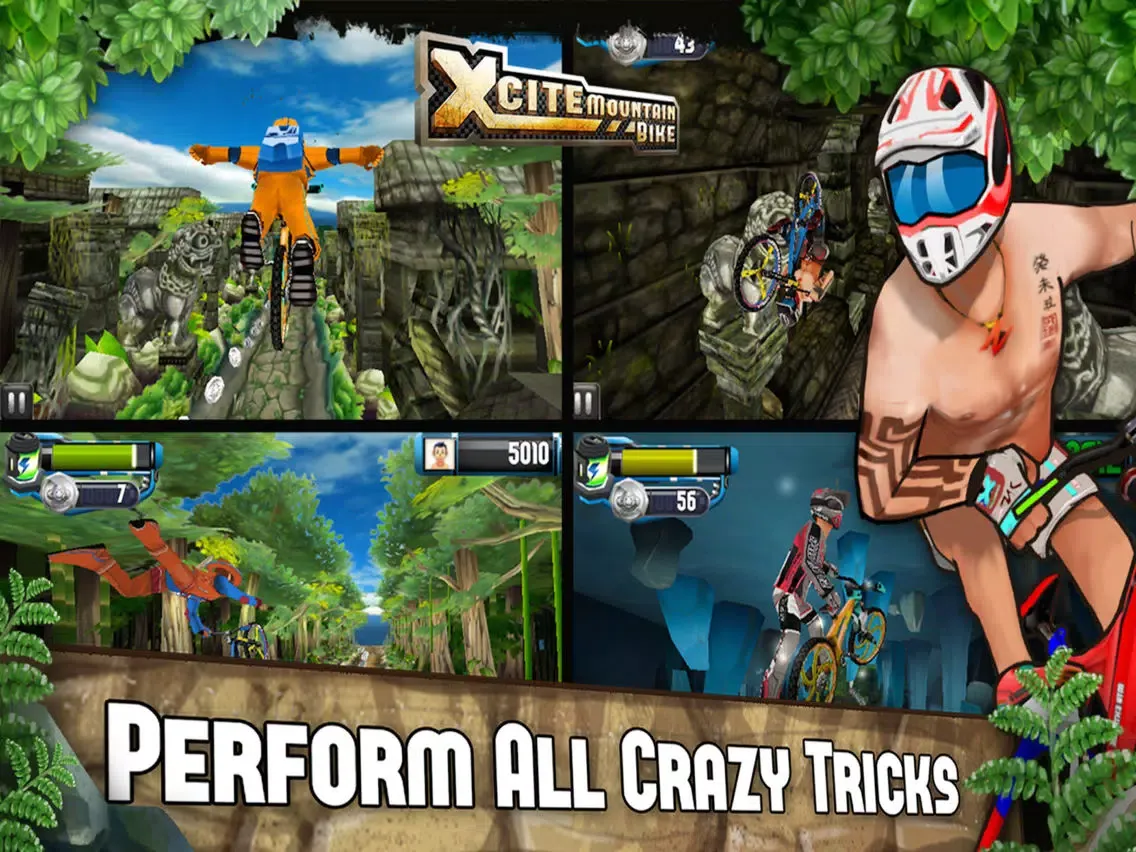 Xcite Mountain Bike SEA iPad  Screenshots