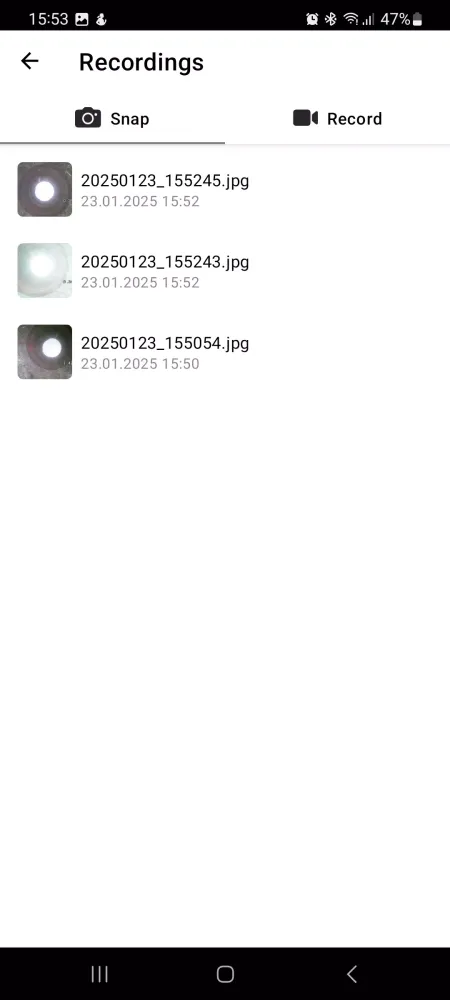 Ảnh chụp màn hình của Rausch Viewer App
