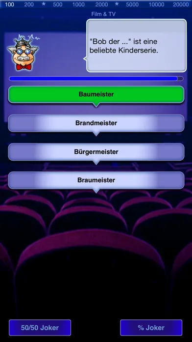 QuizDeluxe - ein deutsch-sprachiges Frage & Antwort-Spiel應用截圖