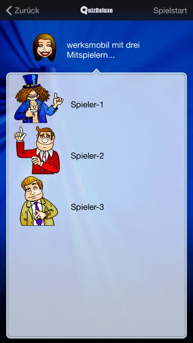 QuizDeluxe - ein deutsch-sprachiges Frage & Antwort-Spiel應用截圖