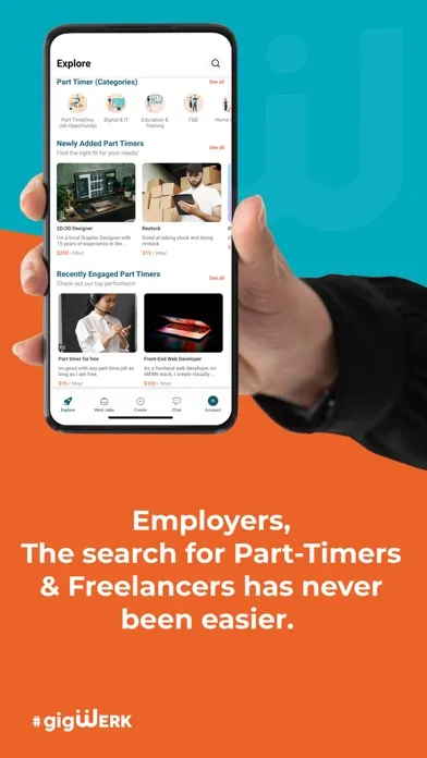 Zrzuty ekranu Werk SG: Jobs In Singapore