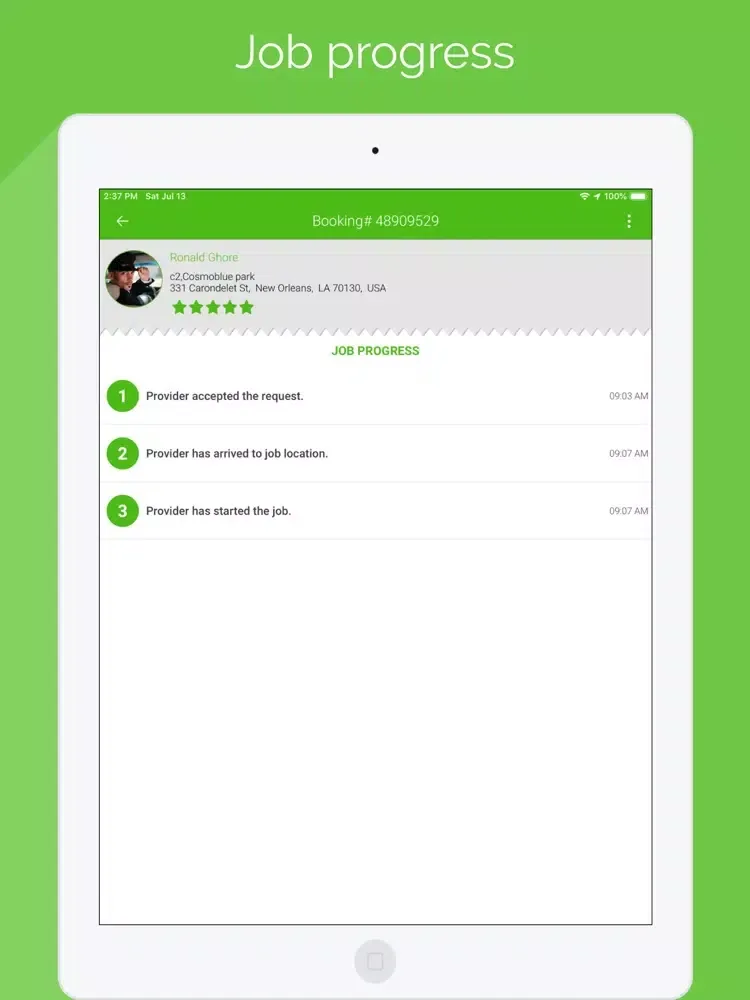 Скриншоты Werki App iPad 