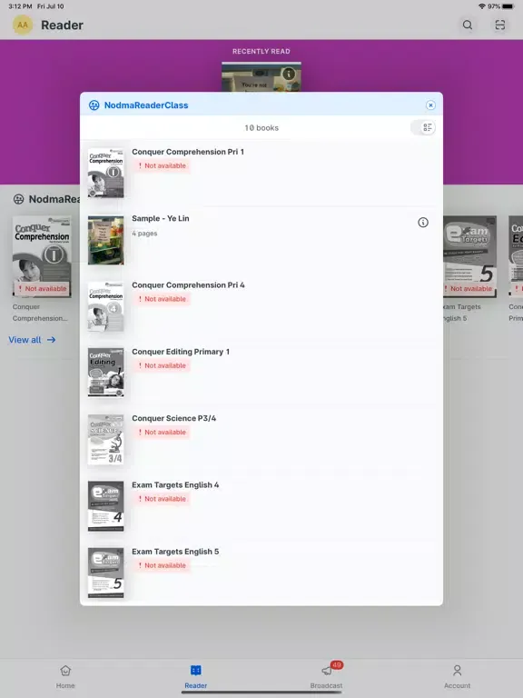 GEH Curriculum Buddy iPad  Screenshots