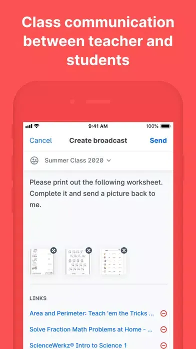 GEH Curriculum Buddy Screenshots