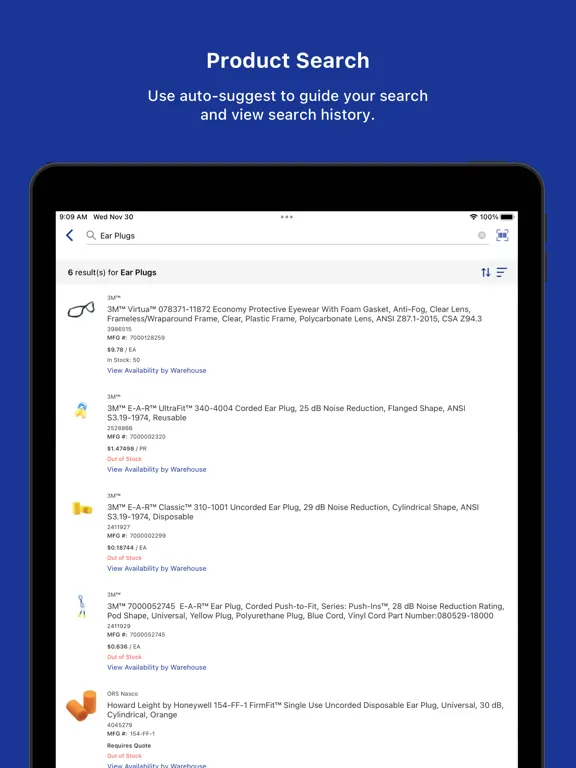 Werner Electric Supply iPad  سکرین شاٹس