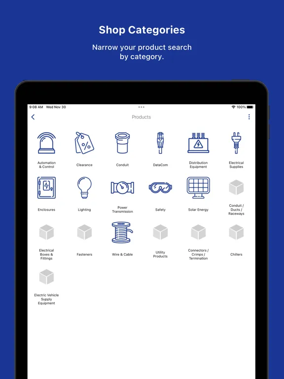 Werner Electric Supply iPad  سکرین شاٹس