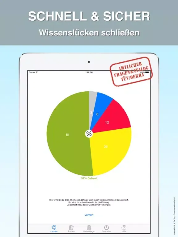 iFahrschule Theorie Trainer iPad  スクリーンショット