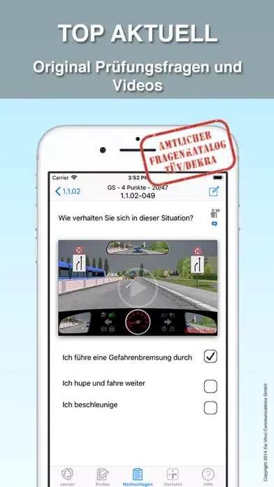 iFahrschule Theorie Trainer スクリーンショット