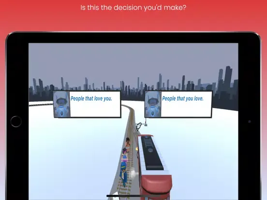 Zrzuty ekranu Dr. Trolley's Problem iPad 