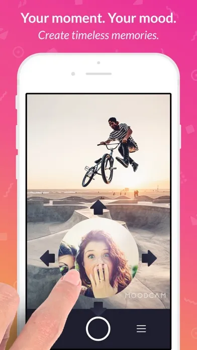 Moodcam - PIP Dual Camera Ekran Görüntüleri