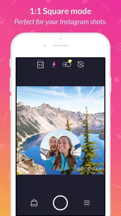 Moodcam - PIP Dual Camera Ekran Görüntüleri